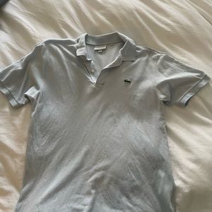 Lacoste classic Fit size Large light blue polo
